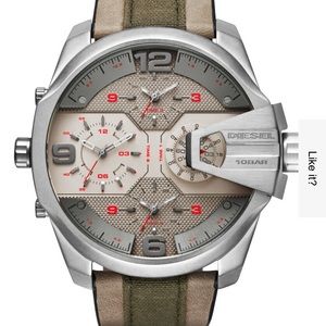 Diesel Watch. Used. Large face to grab ATTENTION